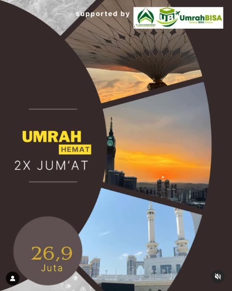 Umrah 2x Jum'at