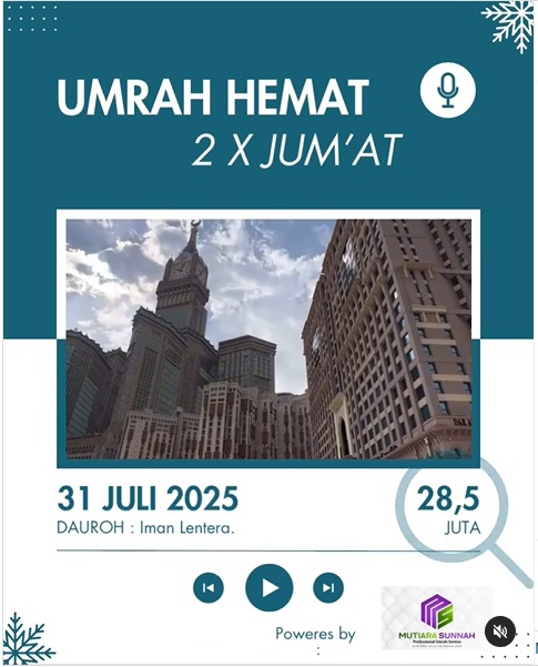Umrah Hemat 2x Jumat
